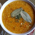 Moroccan soups - tchicha recipe - Hssoua belboula
